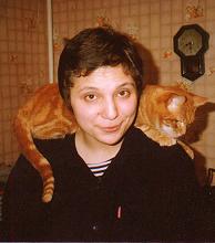 Irina Shostakovskaya, Moscow, 26.03.2003. Photo from http://gallery.vavilon.ru/img/unformal/shostakovskaya02/id_503